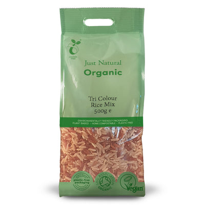 Organic Tri Colour Rice Mix 500g