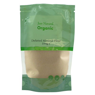 Organic Defatted Almond Flour 500g