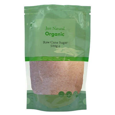 Organic Raw Cane Sugar 500g
