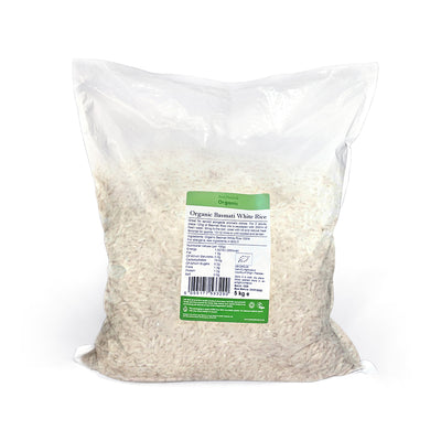 Organic Basmati White Rice 5kg