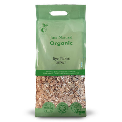 Organic Rye Flakes 350g