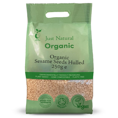 Organic Sesame Seeds Hulled 250g
