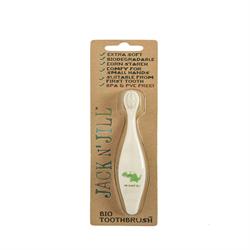 Bio Toothbrush (TM) Compostable & Biodegradable Handle Dino