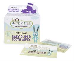 Natural Baby Gum & Tooth Wipes 25 sachets