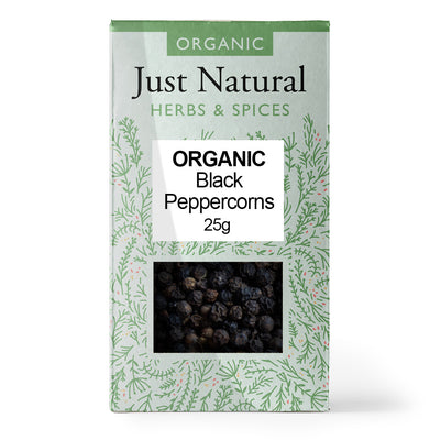 Peppercorns Black (Box) 25g