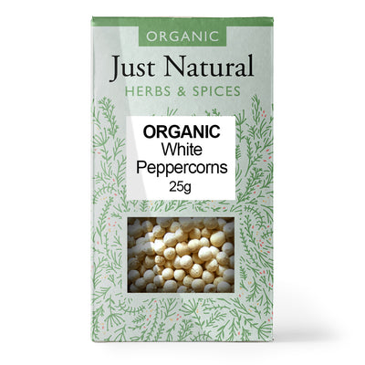 Peppercorns White (Box) 25g
