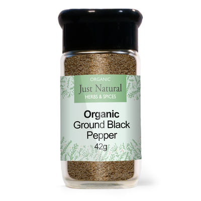 Pepper Ground Black (Glass Jar) 42g