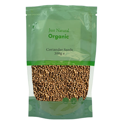 Organic Coriander Seeds 300g
