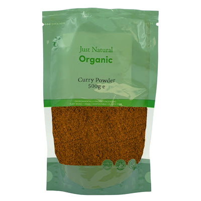 Organic Medium Heat Curry Powder 500g