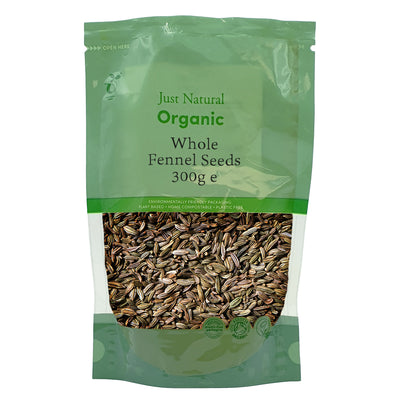 Organic Whole Fennel Seeds 300g