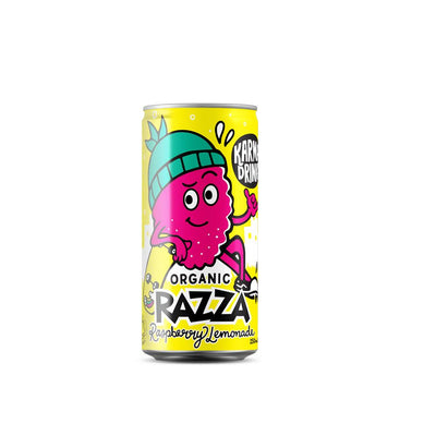 Razza Raspberry Lemonade 250ml Can Organic Fairtrade