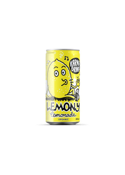 Lemony Lemonade 250ml Can Organic Fairtrade