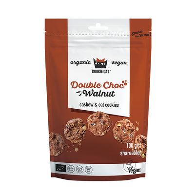 Double Choc Walnut Cashew and Oat Cookies 100g