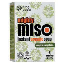 Org Miso Soup with Pumpkin & Veg 60g