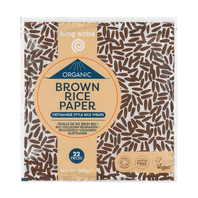 Organic Brown Rice Paper 200g