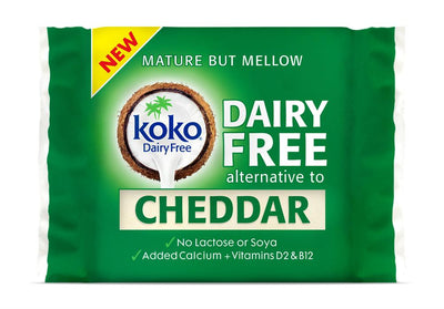 Dairy Free Cheddar Alternative + Calcium and Vitamin D & B12 200g