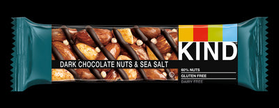 Dark Chocolate Nuts & Sea Salt Bar 40g