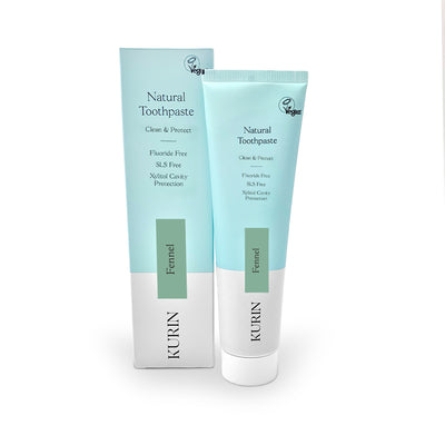Fluoride Free Natural Toothpaste 100ml - Fennel