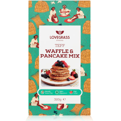 Wholegrain Teff Waffle & Pancake Mix 320g