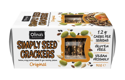 Gluten Free Original Seed Crackers 80g