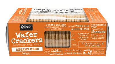 Wafer Crackers Sesame 100g
