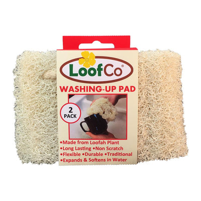 LoofCo Washing-Up Pads x 2 biodegradable plastic-free