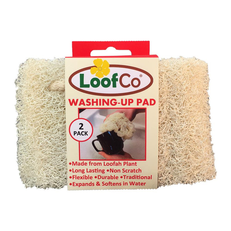 LoofCo Washing-Up Pads x 2 biodegradable plastic-free