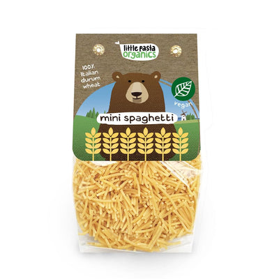 Little Pasta Organics Mini Spaghetti Baby Pasta 10m+ 250g