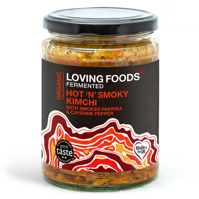 Organic Hot 'N' Smoky Kimchi 500g
