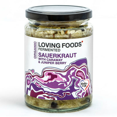 Organic Sauerkraut with Caraway & Juniper Berries 500g