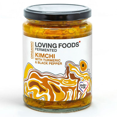 Organic Kimchi with Turmeric & Black Pepper 500g