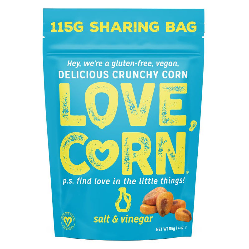 Salt & Vinegar Corn Snack 115g