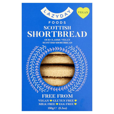 Scottish Shortbread (gluten-free; dairy-free; vegan)