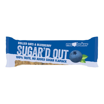 Sugar'd Out No Added Sugar Flapjack - Blueberry