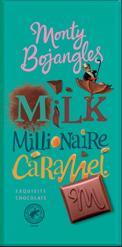 MB RFA Milk Millionaire Caramel Chocolate Block 150g