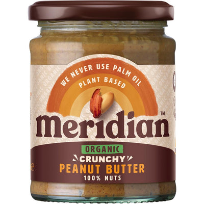 Organic Crunchy Peanut Butter 100% 280g