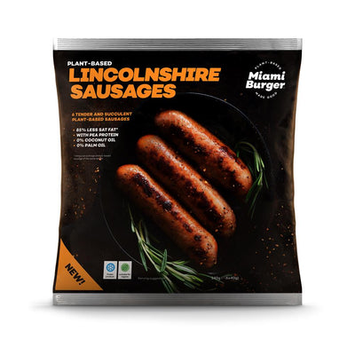 Plant-based Lincolnshire Sausages 240g