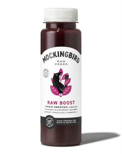 Mockingbird Raw Boost Smoothie Berry & Acai 250ml