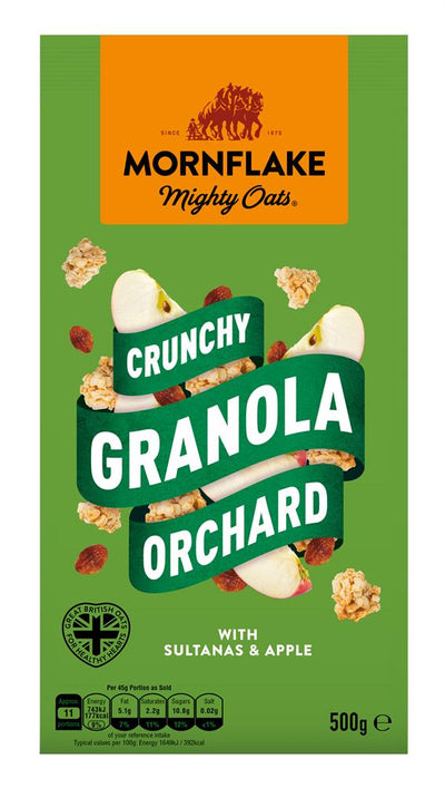 Mornflake Orchard Apple Crunchy Granola 500g