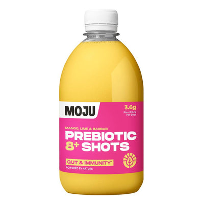 MOJU Tropical Prebiotic Dosing Bottle, 500ml. 8+ Shots.