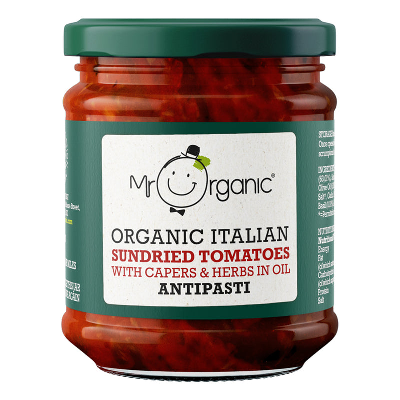 Organic Sundried Tomato Antipasti 190g
