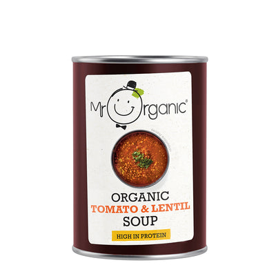 Mr Organic Tomato & Lentil Soup 400g