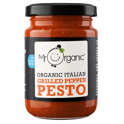 Organic Grilled Pepper Pesto 180g