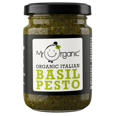 Mr Organic Vegan NAS Basil Pesto 130g