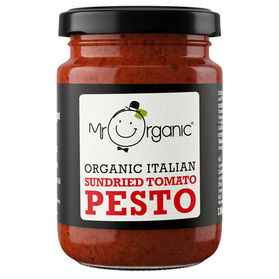 Vegan, Organic, NAS Sundried Tomato Pesto 130g