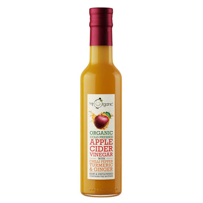 Mr Organic Apple Cider Vinegar with Chilli, Turmeric and Ginger