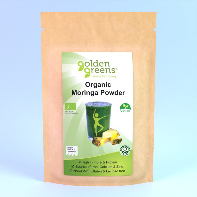 Golden Greens Organic Moringa Powder (250g)