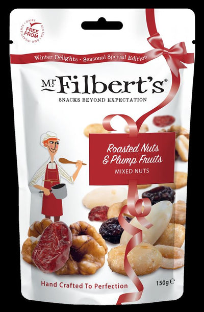 Mr Filberts Roasted Nuts and Plump Fruits Mixed Nuts 150g