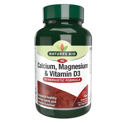 Calcium, Magnesium + Vit D3 90 Tabs