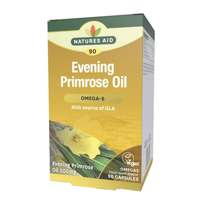 Organic Evening Primrose Oil 500mg 90 Vegicaps